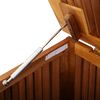 vidaXL Garden Storage Box Brown Solid Acacia Wood Large