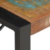 vidaXL Coffee Table Multicolor Solid reclaimed wood, powder-coated steel