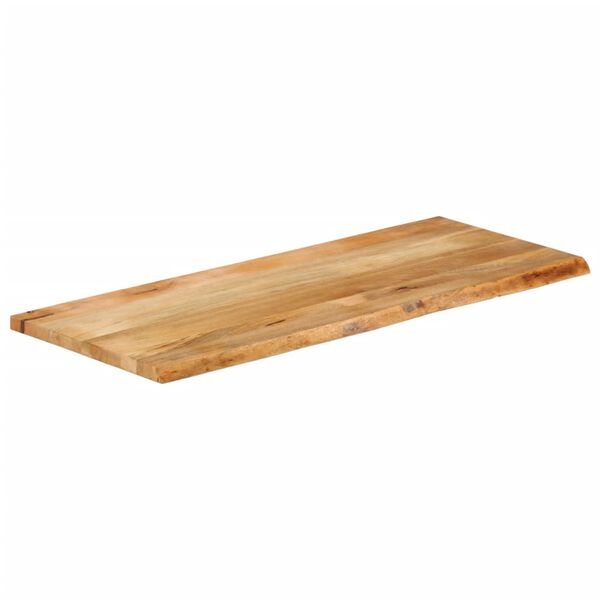 vidaXL Table Top Natural wood Solid mango wood 55.1 x 23.6 in Durable
