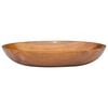 vidaXL Basin Solid Wood Teak 23.6"x15.7"x3.9"