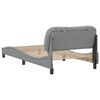 vidaXL Bed Frame Light Gray
