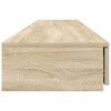 vidaXL Bed Drawers Sonoma Oak 78.74 x 14.37 x 6.50 in Engineered Wood