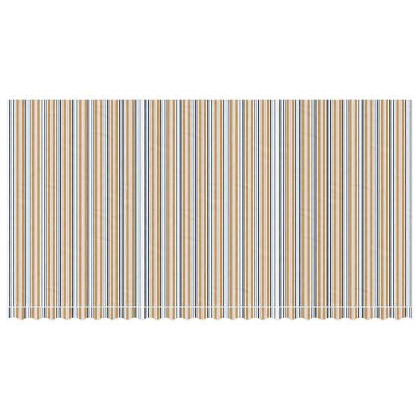 vidaXL Replacement Awning Fabric Multicolor 100% Polyester with PU coating