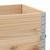 vidaXL Pallet Collars 3 pcs 39.4x19.7" Solid Wood Pine