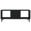 vidaXL Coffee Table Black Engineered Wood Standard Coffee Table