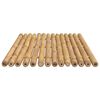 vidaXL Bath Mat Natural bamboo Bamboo 27.6 x 19.7 in Non-slip