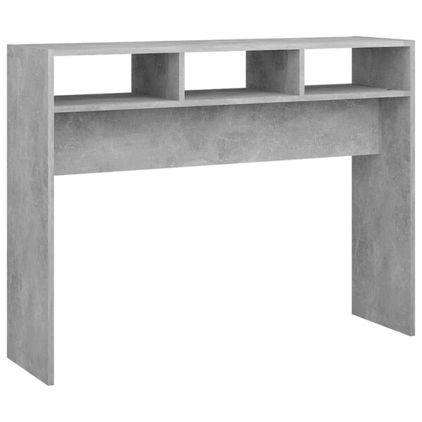 vidaXL Console Table Concrete Grey Engineered Wood Medium Durable