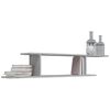 vidaXL Wall-mounted TV Shelf Grey sonoma Engineered Wood