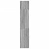 vidaXL Storage Cabinet Gray Sonoma Engineered Wood Tall Storage Cabinet