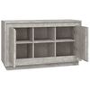 vidaXL Sideboard Concrete Gray Engineered Wood Medium Sideboard