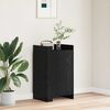 vidaXL Sideboard Black Oak 45 x 35 x 75 cm