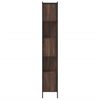 vidaXL Bookcase Brown oak Engineered wood Medium-Large Bookcase