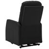 vidaXL Stand Up Chair Black Faux leather, Iron, Plywood Single Seat