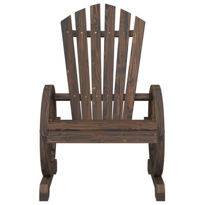 vidaXL Patio Adirondack Chair Solid Wood Fir