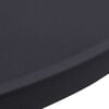 vidaXL Table Cover Set of 2 Anthracite 90% Polyester, 10% Spandex