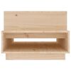 vidaXL Coffee Table Natural Pine Solid Pine Wood Medium Coffee Table