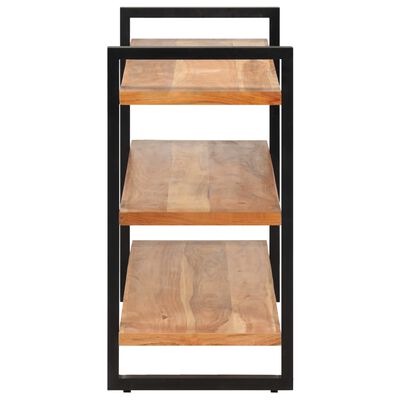 vidaXL Sideboard with 3 Shelves 47.2"x15.7"x29.5" Solid Acacia Wood