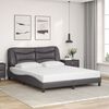 vidaXL Bed Frame Gray