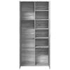 vidaXL Highboard Grey sonoma Engineered wood Large Highboard