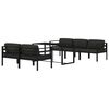 vidaXL Garden Lounge Set Anthracite