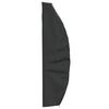 vidaXL Garden Umbrella Cover Black 420D Oxford fabric with PU coating