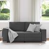 vidaXL Sofa Grey 70.87 x 30.71 x 33.07 in Fabric