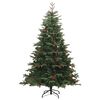 vidaXL Artificial Hinged Christmas Tree