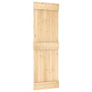 vidaXL Door NARVIK 27.6"x82.7" Solid Wood Pine