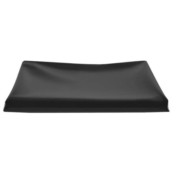 vidaXL Pond Liner Black PVC 6.6 x 3.3 ft Durable Pond Liner