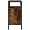 vidaXL Bathroom Sink Cabinet Smoked oak Engineered wood