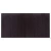 vidaXL Rug Dark brown Bamboo, Polypropylene 39.4 x 78.7 in Area Rug