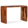 vidaXL Sideboard Desk Honey Brown Solid Acacia Wood 47.2 x 19.7 in