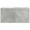 vidaXL Bathroom Wall Cabinet Concrete grey Engineered wood