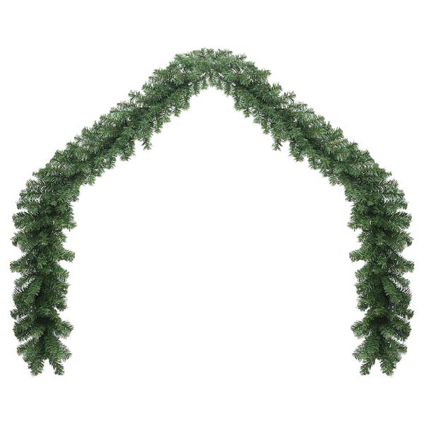 vidaXL Garland Green PVC Extra Thick Waterproof materials