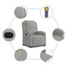 vidaXL Electric Massage Recliner Chair Light gray