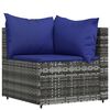 vidaXL Patio Lounge Set Grey