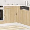 vidaXL Kitchen Corner Base Cabinet Sonoma oak Engineered wood Standard