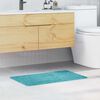 vidaXL Anti-slip Bath Mat Turquoise 19.7" x 31.5" PP