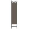 vidaXL 5-Panel Room Divider Anthracite 78.7"x78.7" Fabric