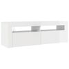 vidaXL TV Cabinet High gloss white Engineered wood TV Cabinet