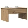 vidaXL Coffee Table Artisan oak Engineered wood Medium
