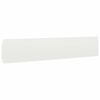 vidaXL Lawn Edgings 10 pcs White 7.9x40.6" Cold-rolled Steel