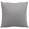 vidaXL Sofa Cushion Set of 4 Grey Polyester 23.6 x 23.6 in