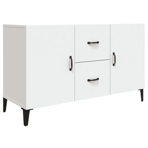 vidaXL Sideboard White Engineered wood Medium Sideboard Rectangular