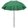 vidaXL Fishing Umbrella Dark green
