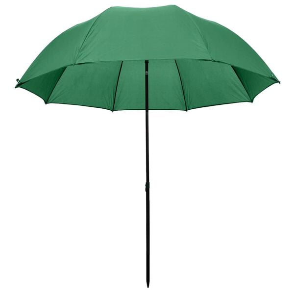 vidaXL Fishing Umbrella Dark green