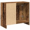 vidaXL Bathroom Cabinet with Shelf Old Wood 24.80 x 11.42 x 21.65 in