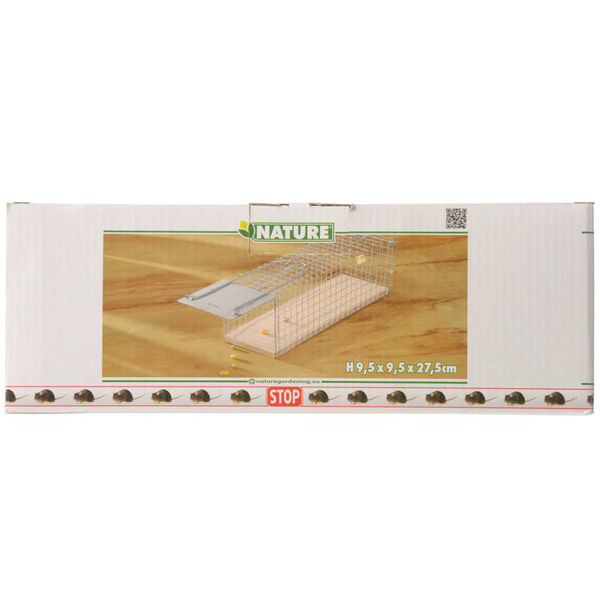 Nature Mouse Trap Silver Metal wire, Plastic Small Mouse Trap