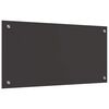 vidaXL Kitchen Backsplash Dark grey 31.50 x 15.75 x 0.24 in