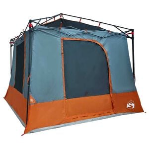 vidaXL Inner Tent with Roof Grey and Orange 290 x 288 x 234 cm Taffeta